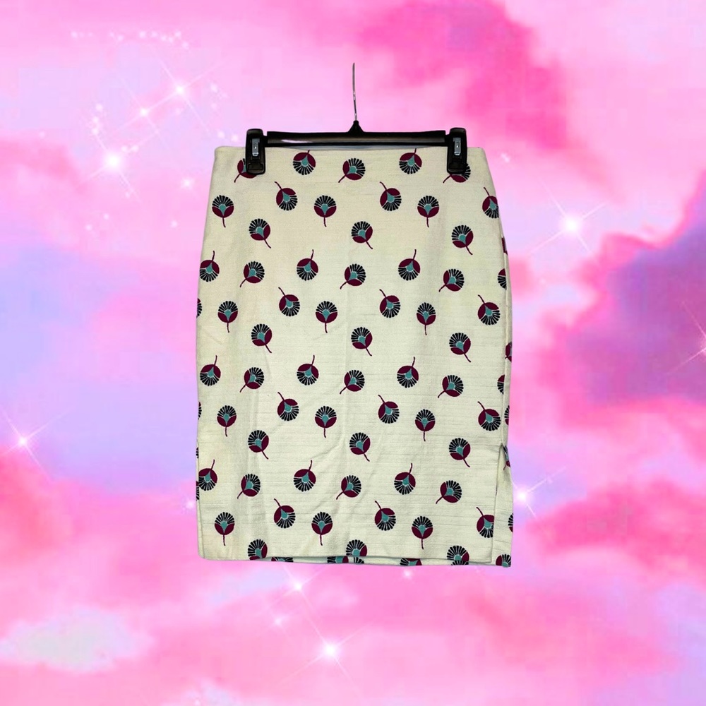 Loft Side Slit Pencil Skirt